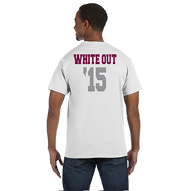 Lock Haven Whiteout t-shirt