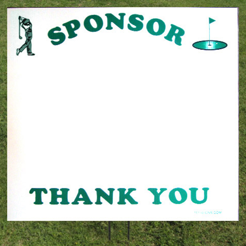 Golf Sponsor Signs 27