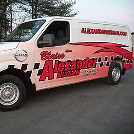 Blaise Alexander Nissan full van