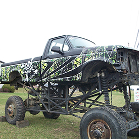 Moonshine Camo Monster Truck