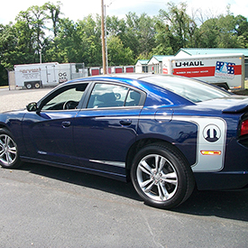 Dodge Challenger Stripes sedan 2