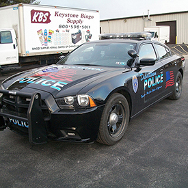 DuBois Police sedan 1