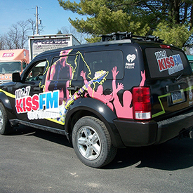 102 Kiss FM SUV