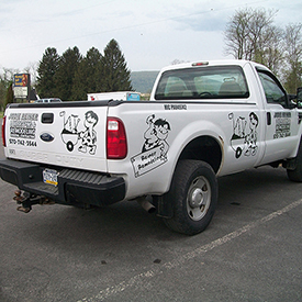 Jodie Reiner Landscaping truck